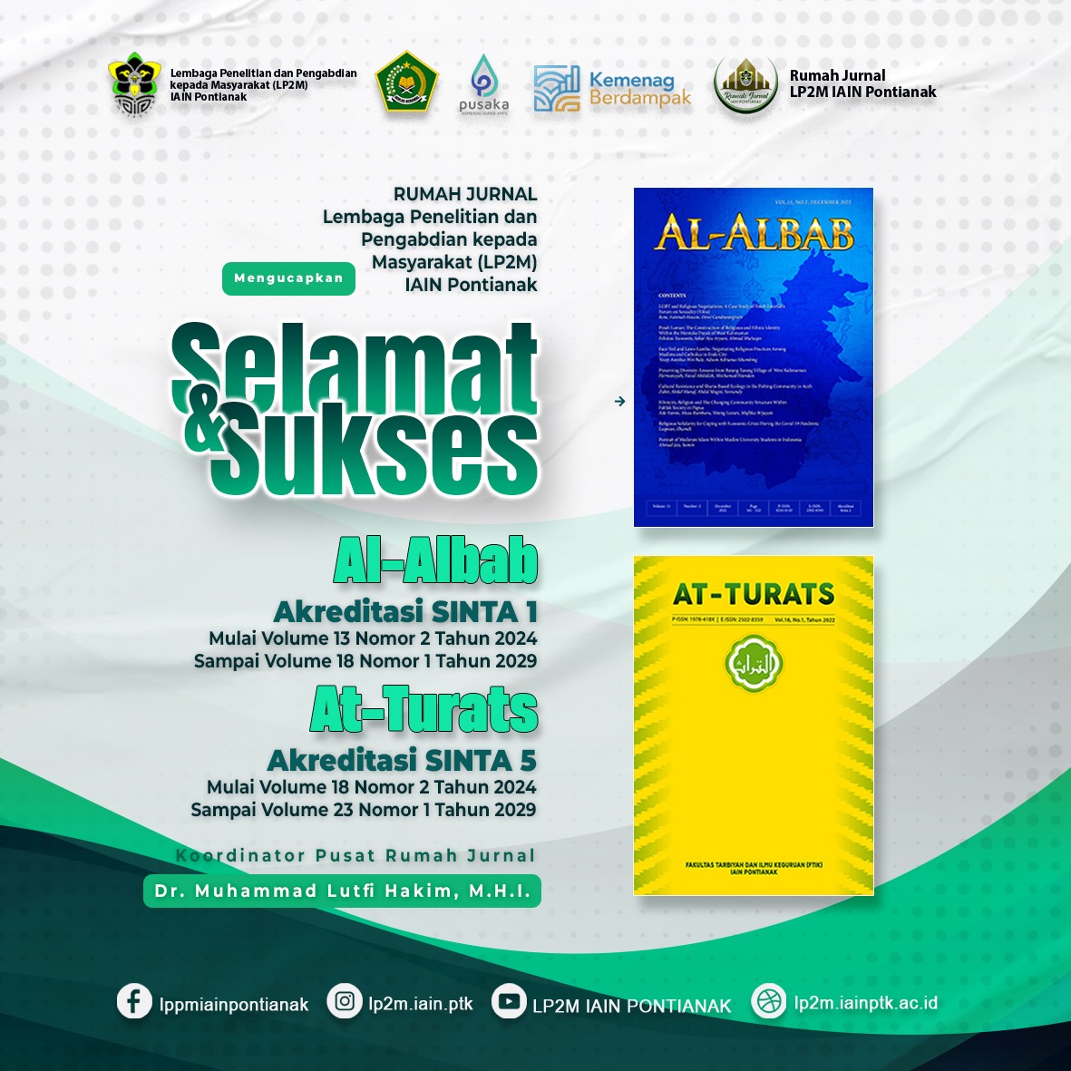 Pemberitahuan Hasil Reakreditasi Jurnal Ilmiah Periode II Tahun 2025