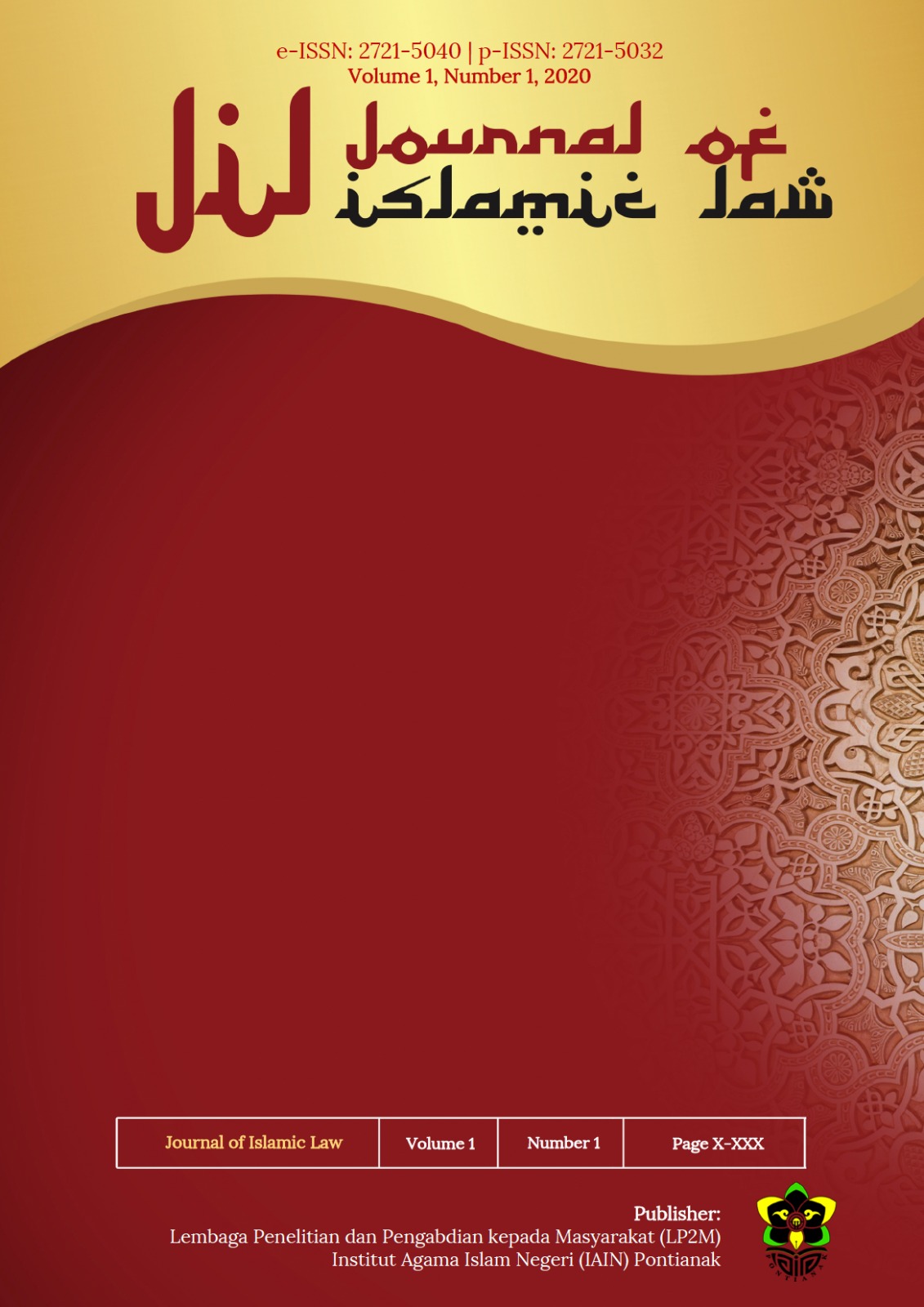 Vol. 7 No. 2 (2026): Journal of Islamic Law